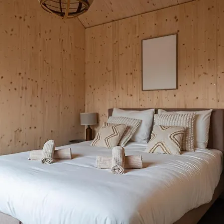 別荘 Tinyhouse 2 Pers Met Prive Hottub *